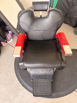 Barber Chair and station
