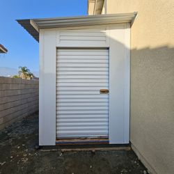 storage shed 5×12×8    (TEXT FOR ESTIMATE) 