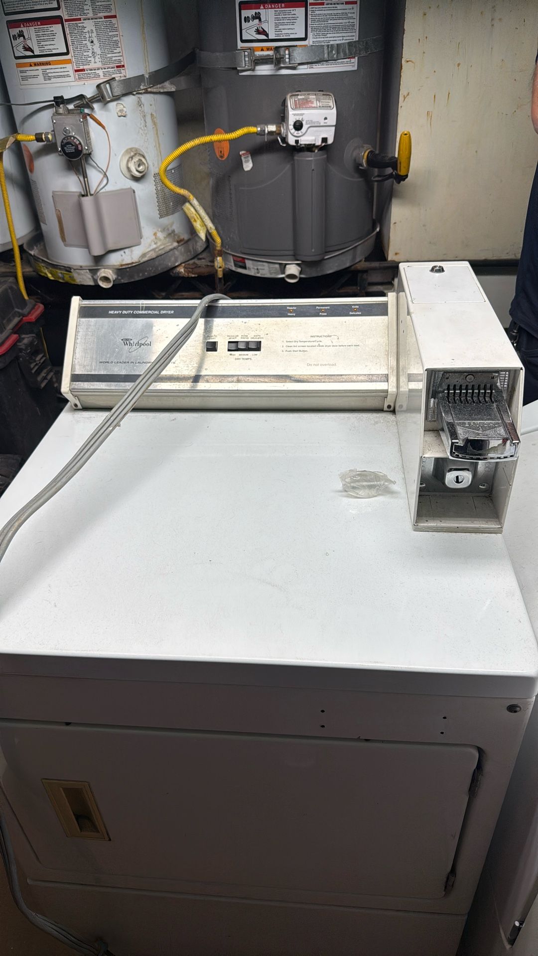 Gas Dryer whirlpool commercial