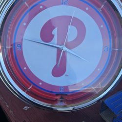 Phillies Clock