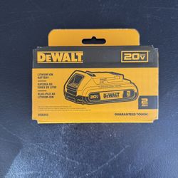 DEWALT 20V MAX Lithium-lon 2.0Ah Battery