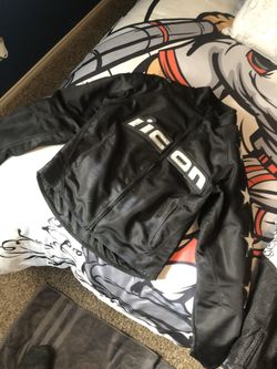 Icon riding jackets for woman size small