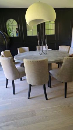Restoration Hardware Barrelback Dining chairs 8