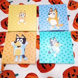 Bluey Canvas Wall Art