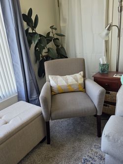 Light Gray Armchair