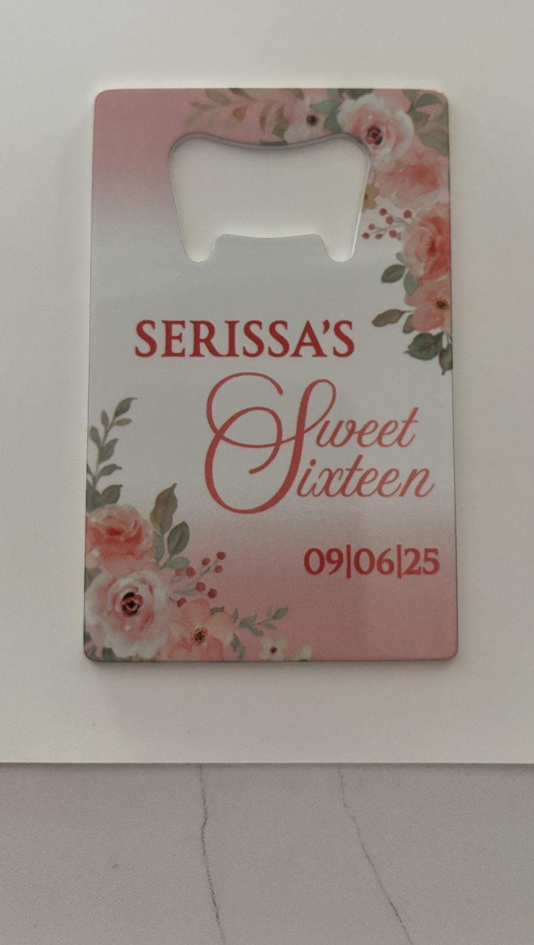 Bottle Openers Party Favors, Quinceañera, Sweet 16, Weddings