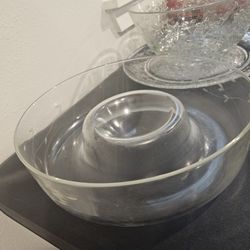Princess House - Chip & Dip Bowl 