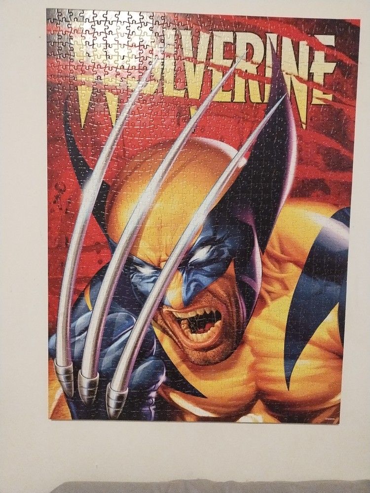 Wolverine Wooden Canvas Puzzle