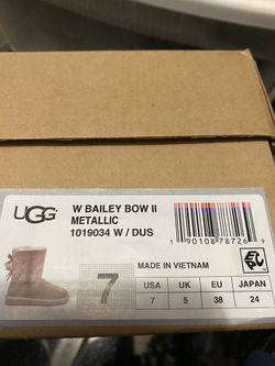 Ugg w Bailey bow ll metallic #7