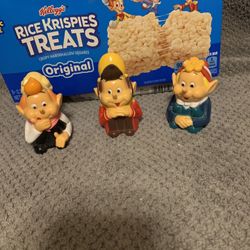 Rice Krispies Characters  (Snap, Krickle, Pop)