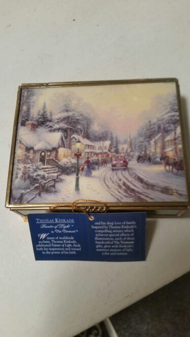 Jewelry box Thomas Kinkade