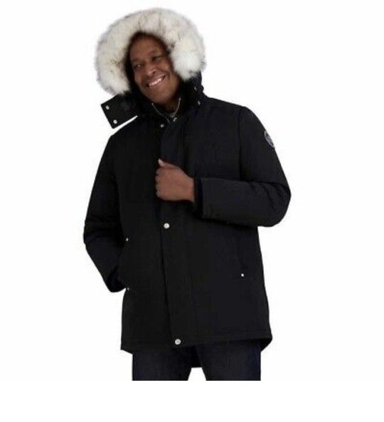 HFX Men’s Ultimate Down Parka Black Item # 1638633 XXL Wind/Water Resistant