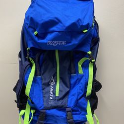 New Without Tags One Of The Kind jansport klamath 75L Hiking Traveling Pack (Prototype Color)