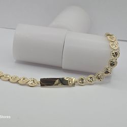 Saint Jude bracelet fashion style GOLD-PLATED 8"INCHES 6N-21cm special gift fancy style 