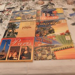 6 packages postcards vintage 100.00