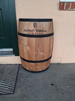 Barrel patio decor