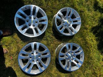 Set of 4 - 18” Chevy Rims