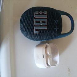 Jbl Clip5 And Jbl Tune Buds 2