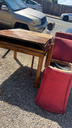 Kitchen Wood table and chairs