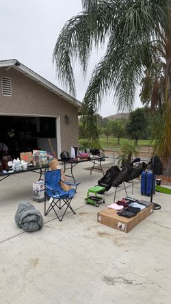 Garage sale / yard sale / scooter sale