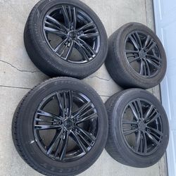 4 — 225/55r17  5x4.5 5x114.3 Stock G35 G37 Q50 Nissan 370z 350z  Altima accord Civic Rsx Camry Corolla RAV4 Tacoma Wheels Rims Tires!!!!