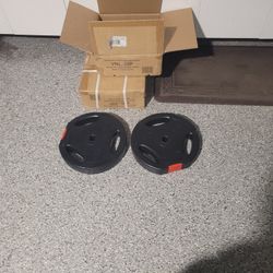 4 X 20lb 1in Weights