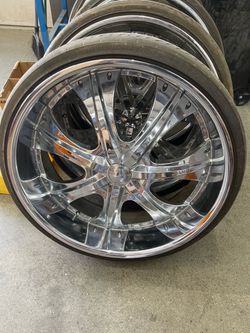 26" wheels 5x5 lug pattern off c10