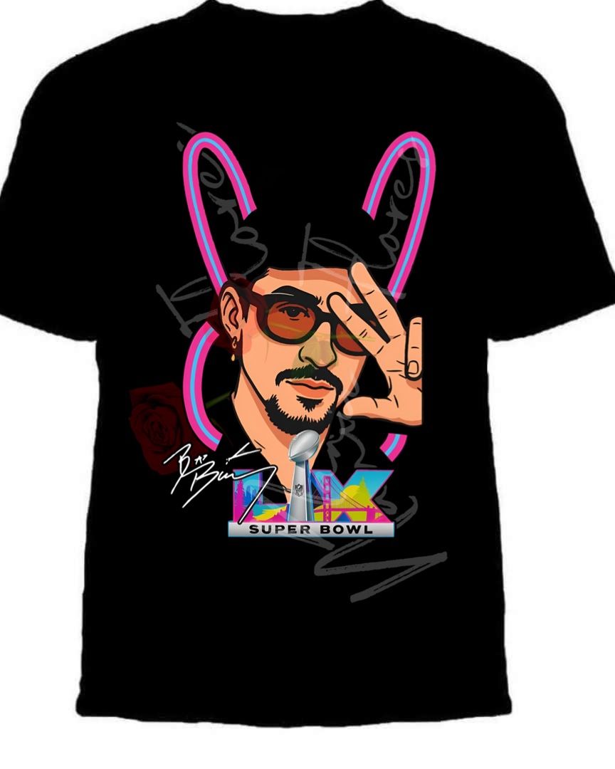 Bad Bunny Super Bowl shirts/Hoodies/Crewnecks