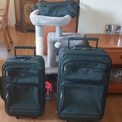 Vintage Lewis & Hyde 3 Piece Luggage Set