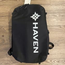 HAVEN Backpack Never Worn Before Brand New Great For Traveling,sports,hiking And Camping. Worth 200 Dollars