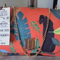 Purse gold chain comes with wallet.  Brand New with Tags.   INC Brand. 