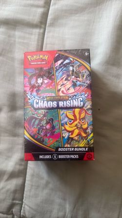 Pokemon Rising Chaos booster bundle.