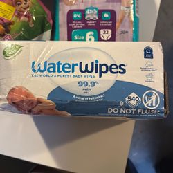 Water Wipes Nine Pack $15