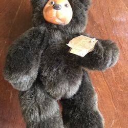 1989 Robert Raikes Bear Plush Figure Teddy Cookie 