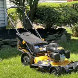 Signature Series Cut Honda Powered Cub Cadet 3n1 Lite Weight PUSH Lawn Mower with Deck Spout & MORE 