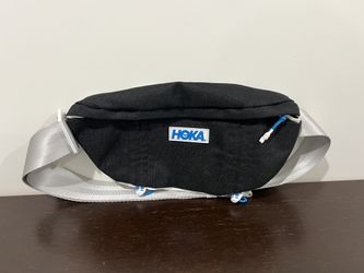 HOKA black fanny pack waist bag