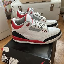 Nike Air Jordan 3 Fire Red 