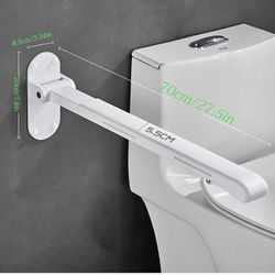 Toilet Grab Bars,Flip up Grab Bars for Bathroom,Folding Grab Bar,