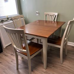 5 Piece Dining Set With Butterfly Leaf