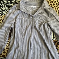 Grey And White Flannel 