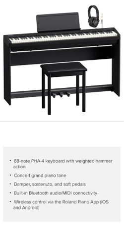 Roland FRP Nuvola Digital Piano Bundle New