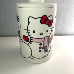 Hello Kitty Christmas Cookie Jar