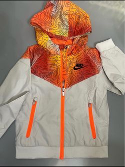 Boys Nike jacket orange windbreaker 3T