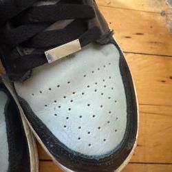 Jordan 1 retro high og black trainers