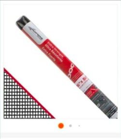 New 36 in. x 84 in. Charcoal Fiberglass Extra Strength Screen Roll for Windows and Doors