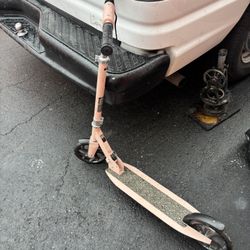 Pink Kick Scooter 