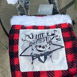 Jack Skeleton Tote Bag 