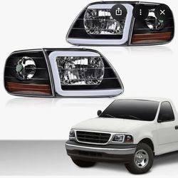 Headlights and corner lights with Drl lights