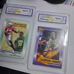 LeBron James High School Rookie Card Lot