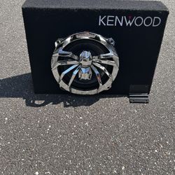 Kenwood Subwoofer + Amp Combo – Ready to Install 